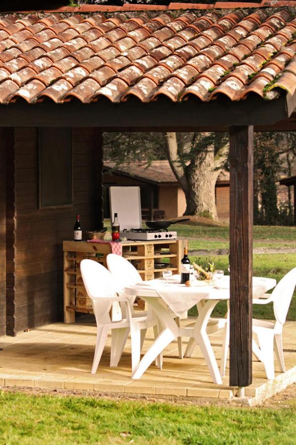 Montesquiou Camping Et Hotel Chateau Du Haget מראה חיצוני תמונה